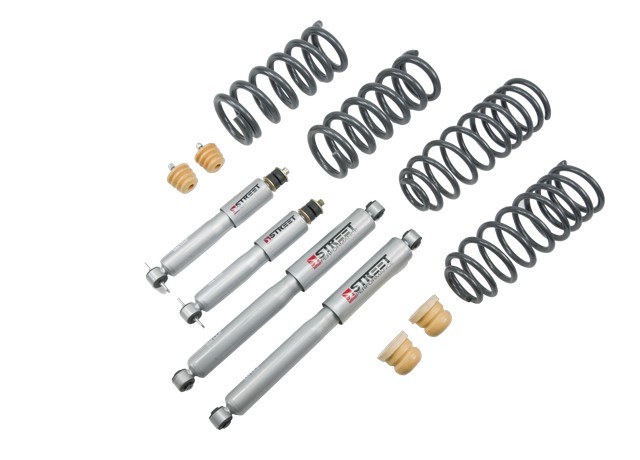 Belltech Lowering Kit, Street Performance, 2 Inch Front/ 4 Inch Rear Drop, With Street Performance Shock Absorbers – 963SP