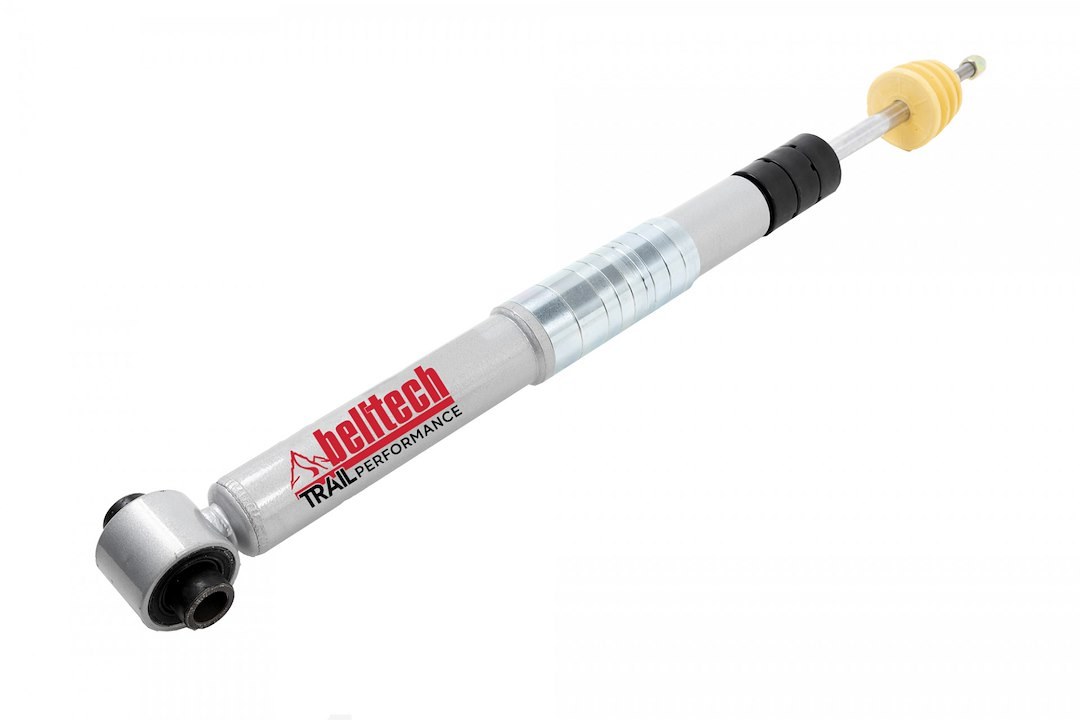 Belltech Shock Absorber, Trail Performance, Two Year Warranty, With Shock Boots, Silver, Set of 4 – 9733