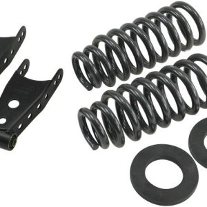 Belltech Lowering Kit, 2 to 3 Inch Front/ 2 Inch Rear Drop, Silver/ Black, Without Shock Absorbers – 974