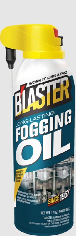 Blaster Engine Fogging Oil, Use to Protect Internal Engine Parts from Rust and Corrosion, 12 Ounce Aerosol Can, Single – 16-FO-DS