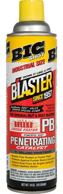 Blaster Penetrating Oil, Use to Busts Loose Rusted or Frozen Parts Caused by Rust and Corrosion, 18 Ounce Can, Single – 26-PB