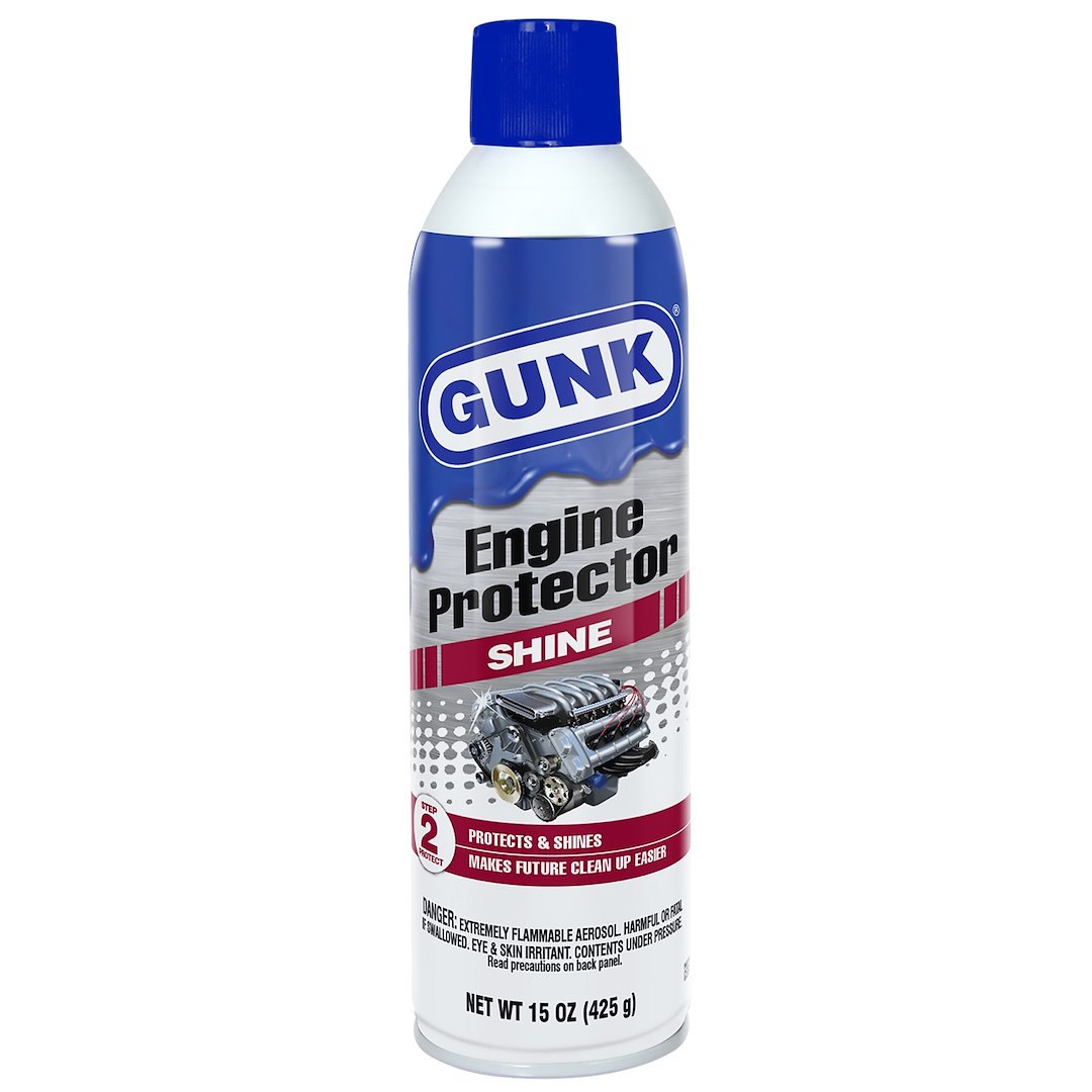 Blaster Detailing Spray, Gunk®, Use to Protect Engines Against Dirt and Oil, 15 Ounce Aerosol Can, Single, Citrus Scent, Satin-Like Finish – CEB1