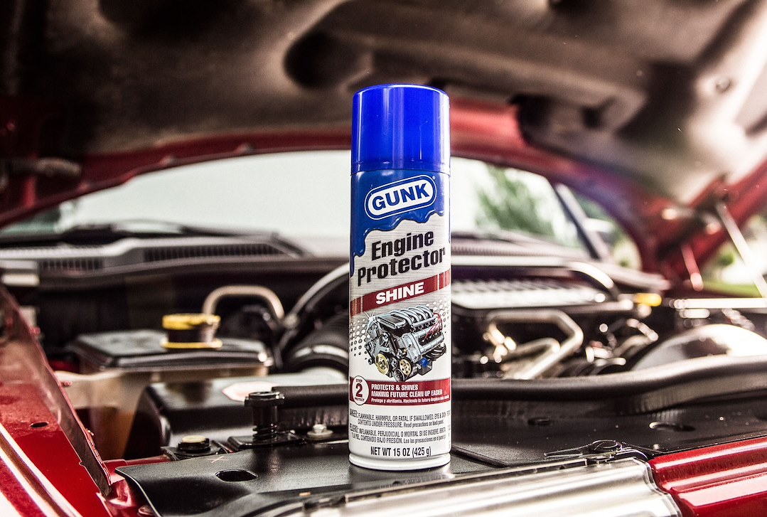 Blaster Detailing Spray, Gunk®, Use to Protect Engines Against Dirt and Oil, 15 Ounce Aerosol Can, Single, Citrus Scent, Satin-Like Finish – CEB1