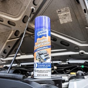 Blaster Engine Degreaser, Gunk®, Use to Remove Tough Grease/ Oil Build-Up, 15 Ounce Aerosol Can, Single – EB1