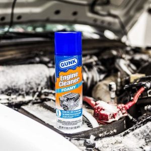 Blaster Engine Degreaser, Gunk®, Use to Remove Dirt/ Dust/ Road Grime, 17 Ounce Aerosol Can, Single, Foam Type, Legal for Sale IN California – FEB1CA