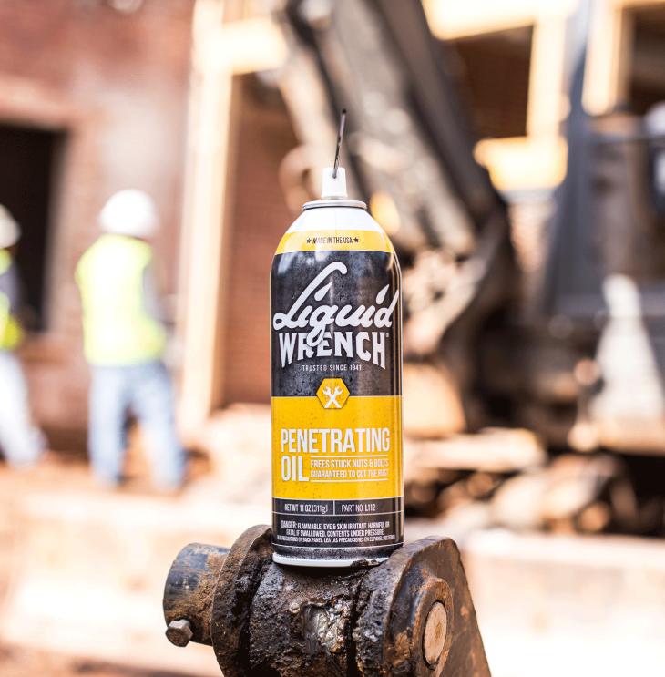 Blaster Penetrating Oil, Liquid Wrench®, Use to Free Stuck Nuts/ Bolts/ Hinges/ Clamps/ Pipes/ Nozzles/ Locks and Latches, 11 Ounce Aerosol Can – L112