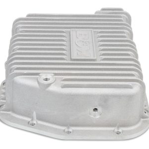 B&m Co Auto Trans Oil Pan, Torqueflite A727/A518/A618/44RH/46RE/46RH/47RE/48RE, Extra 4 Quarts Capacity, Natural, Cast Aluminum – 10280