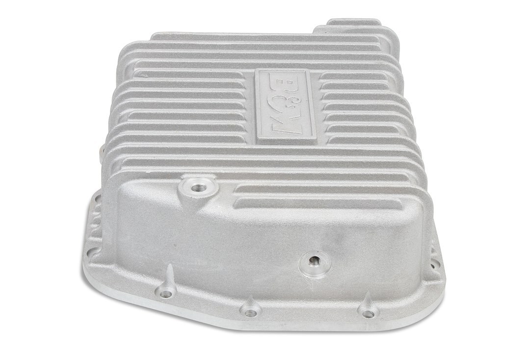 B&m Co Auto Trans Oil Pan, Torqueflite A727/A518/A618/44RH/46RE/46RH/47RE/48RE, Extra 4 Quarts Capacity, Natural, Cast Aluminum – 10280