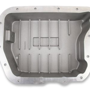 B&m Co Auto Trans Oil Pan, Torqueflite A727/A518/A618/44RH/46RE/46RH/47RE/48RE, Extra 4 Quarts Capacity, Natural, Cast Aluminum – 10280