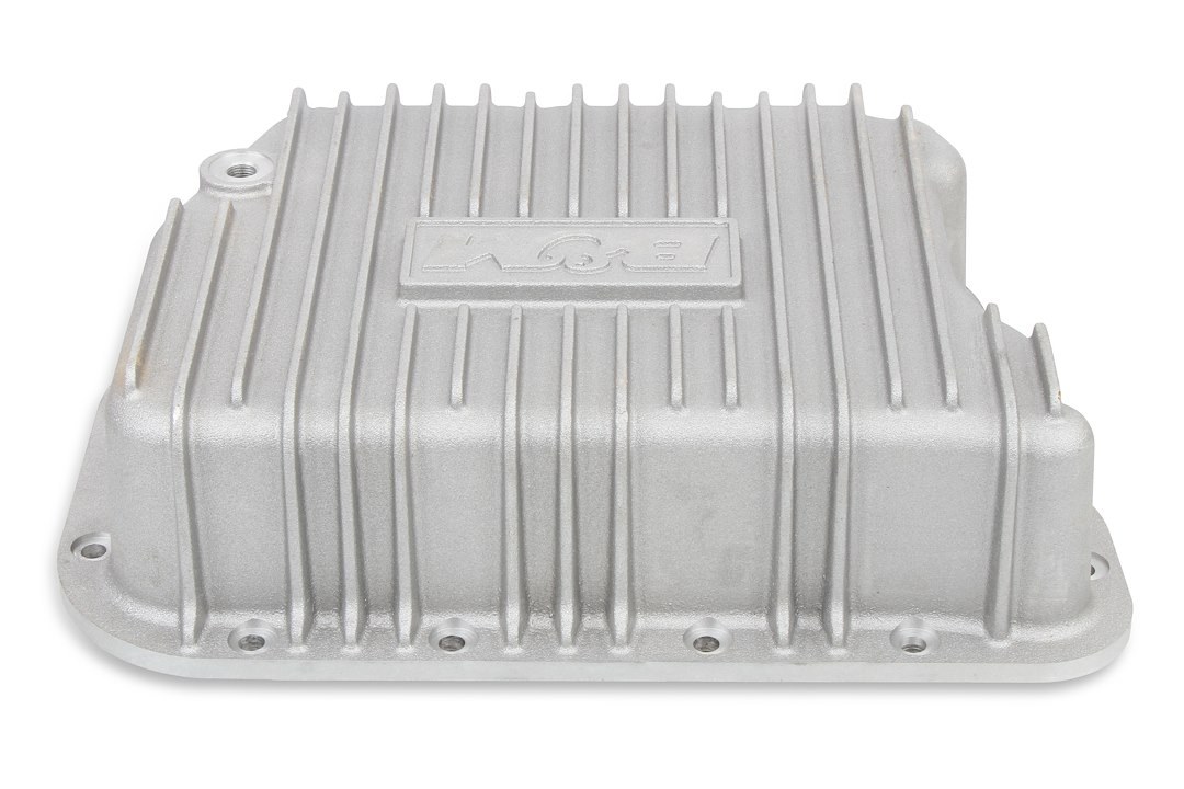 B&m Co Auto Trans Oil Pan, Torqueflite A727/A518/A618/44RH/46RE/46RH/47RE/48RE, Extra 4 Quarts Capacity, Natural, Cast Aluminum – 10280
