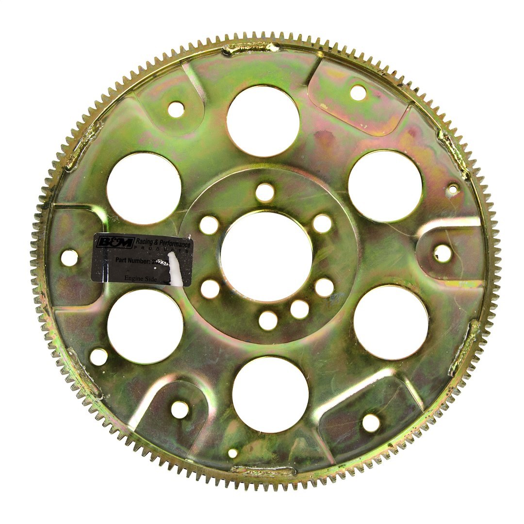 B&m Co Auto Trans Flexplate, Chromoly Steel, 153 Tooth Ring Gear, Internally Balanced, Sfi Approved, Gold – 20237