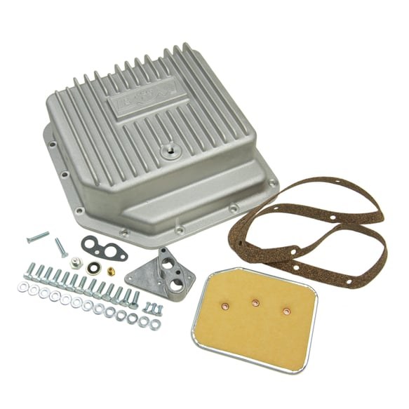 B&m Co Auto Trans Oil Pan, TH-350/TH-250, Extra 3 Quarts Capacity, Natural, Cast Aluminum, Without Drain Plug – 30280