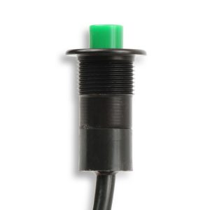 B&m Co Push Button Switch, 12 Volt/16 Volt, 12 Amps Max, Round, Non-Lighted, Red, Without Safety Cover – 46003