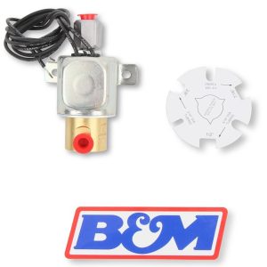 B&m Co Brake Line Lock Solenoid, Launch Control, Steel – 46075