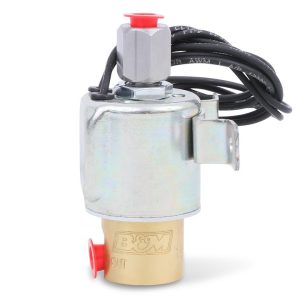 B&m Co Brake Line Lock Solenoid, Launch Control, Steel – 46075