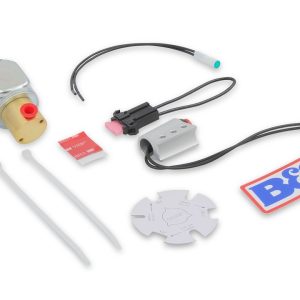 B&m Co Brake Line Lock Kit, Universal, Steel, With Fuse/ Indicator Light/ Instructions/ Mounting Screw/ Solenoid Valve/ Switch – 46076