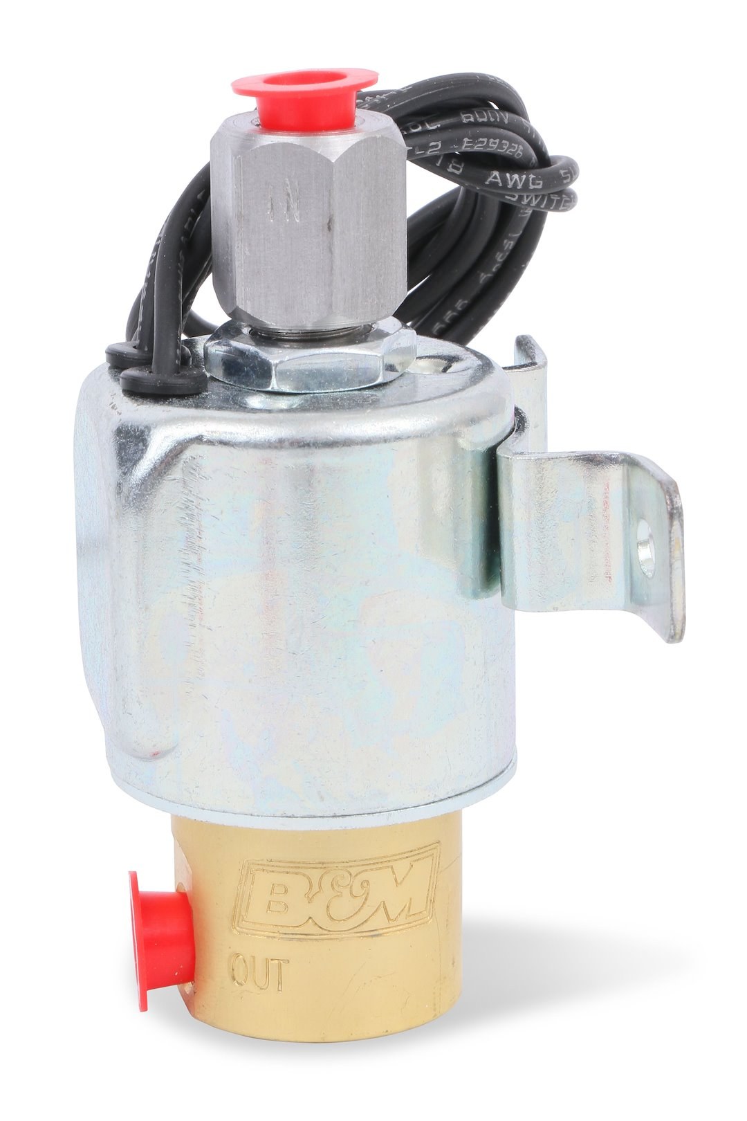 B&m Co Brake Line Lock Kit, Universal, Steel, With Fuse/ Indicator Light/ Instructions/ Mounting Screw/ Solenoid Valve/ Switch – 46076