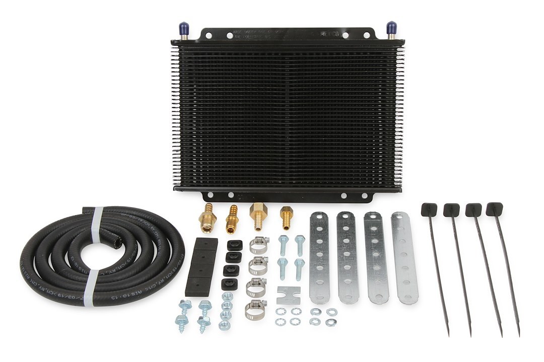 B&m Co Fluid Cooler, Super Cooler, For Automatic Transmission Fluid, 11 Inch Width X 8-1/2 Inch Height X 3/4 Inch Depth – 70268