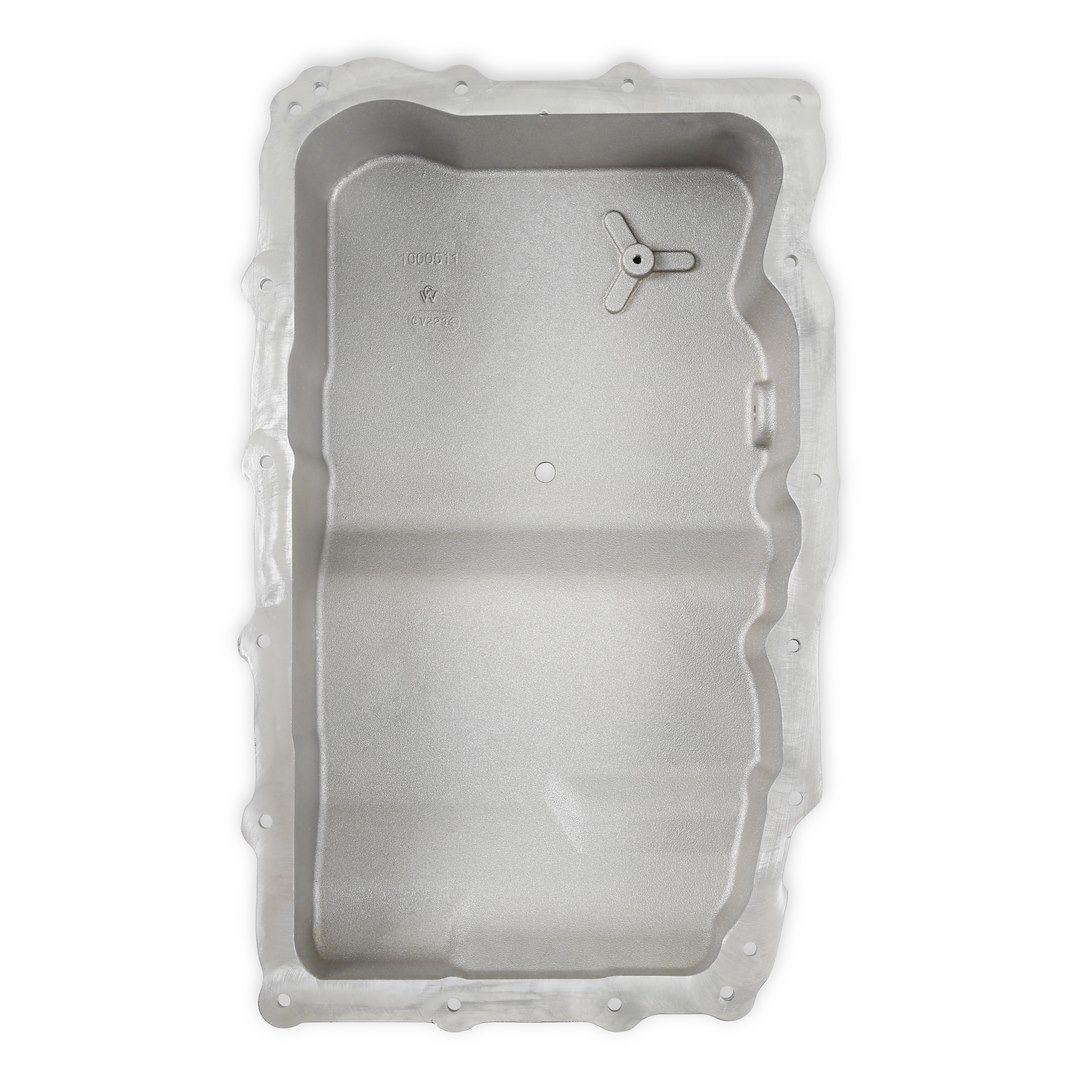 B&m Co Auto Trans Oil Pan, Hi-Tek, For Use with 10L80 Automatic Transmission, Extra 2 Quarts Capacity, Natural, Aluminum – 70401