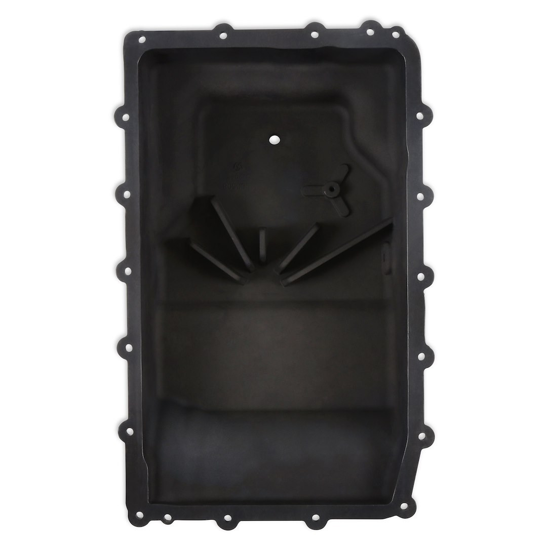 B&m Co Auto Trans Oil Pan, Hi-Tek, For Use with 10R80/ 10R60 Automatic Transmission, Extra 2 Quarts Capacity, Black Anodized, Aluminum – 71400
