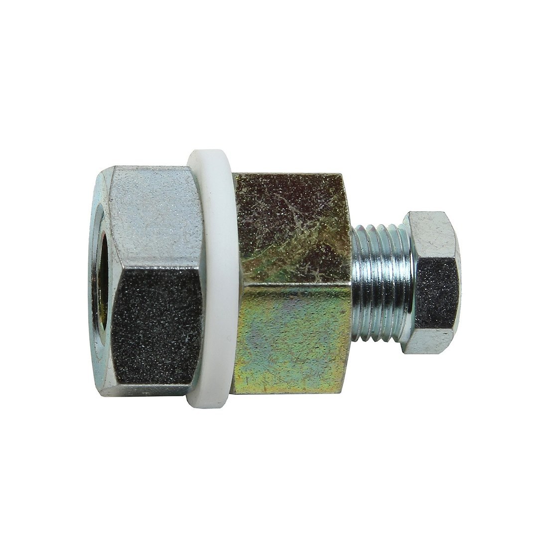B&m Co Auto Trans Drain Plug, Non Magnetic, 1/2-20 Outside Threads, Steel, With Bolt/Jam Nut/Nylon Washer/Plug – 80250