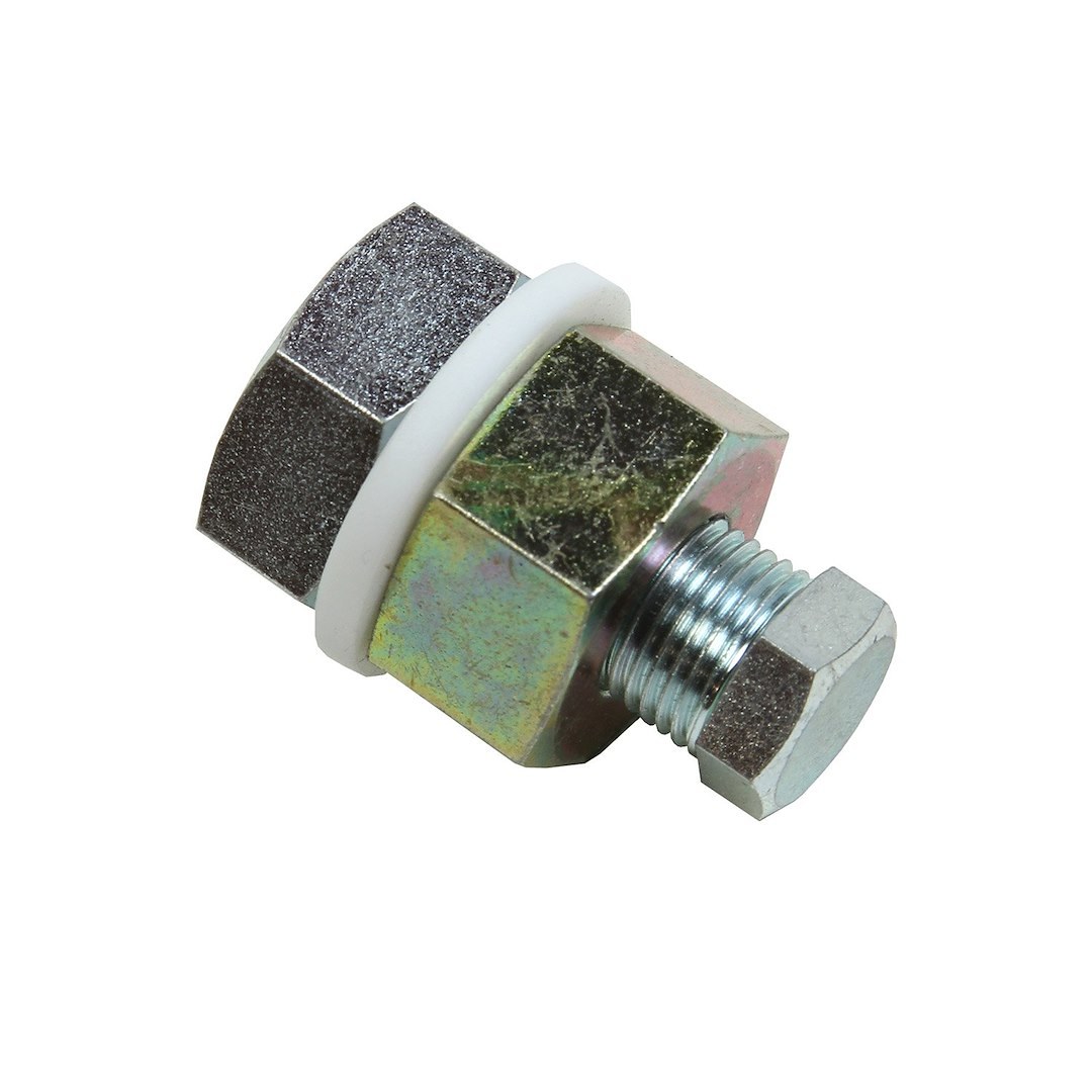 B&m Co Auto Trans Drain Plug, Non Magnetic, 1/2-20 Outside Threads, Steel, With Bolt/Jam Nut/Nylon Washer/Plug – 80250