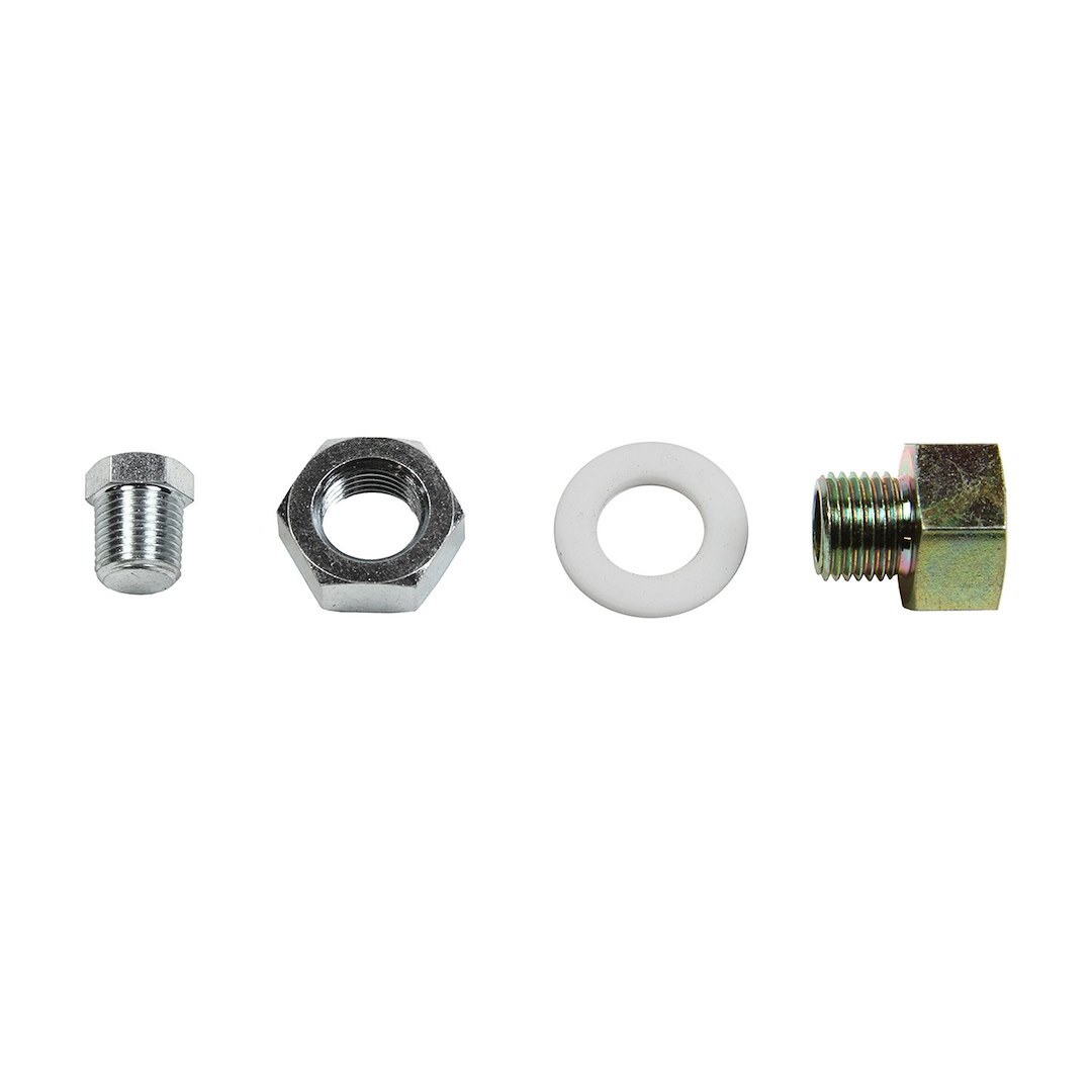 B&m Co Auto Trans Drain Plug, Non Magnetic, 1/2-20 Outside Threads, Steel, With Bolt/Jam Nut/Nylon Washer/Plug – 80250