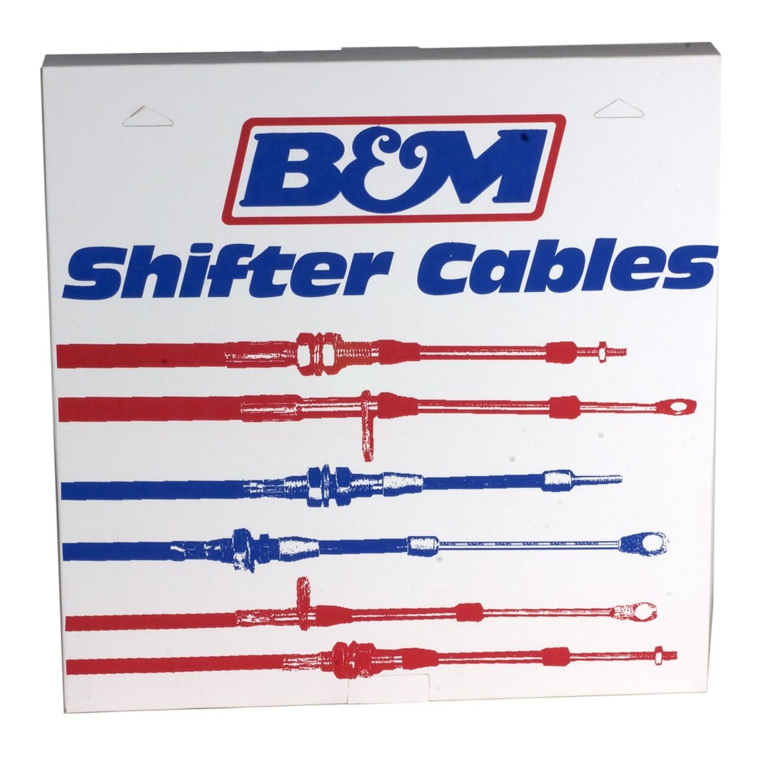 B&m Co Auto Trans Shifter Cable, Fits All B&m Shifters Except Race Shifters, 4 Foot Length, 2-1/2 Inch Stroke – 80604