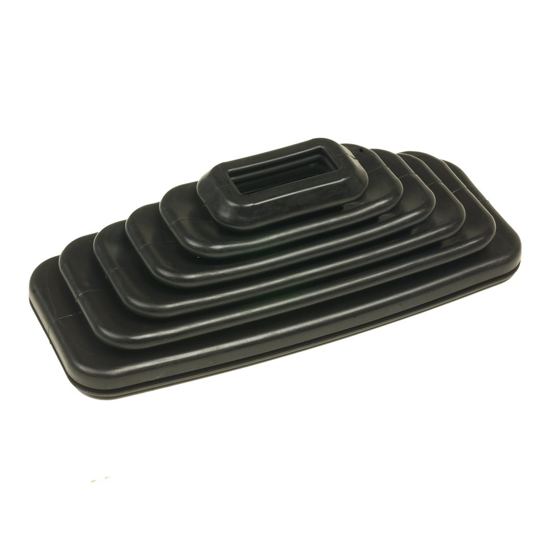 B&m Co Shifter Boot, For Use with Bm Part Number 80680/ 80685/ 80690/ 80692/ 80694, Black, Rubber – 80668