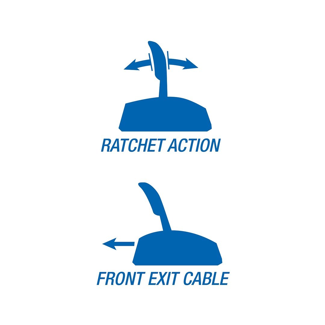 B&m Co Auto Trans Shifter, For Use with 3/4 Speed Transmissions, Gate/ Detent/ Ratchet Shifter, T Handle Style Grip – 80692