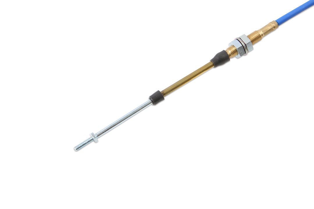 B&m Co Auto Trans Shifter Cable, Unimatic, Fits B&m Unimatic Shifters, 5 Foot Length, 2-1/2 Inch Stroke, With 1 Eyelet/1 Threaded Cable End – 80735