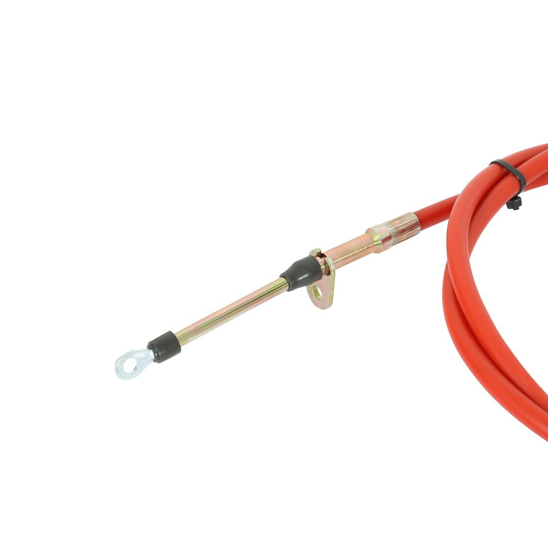 B&m Co Auto Trans Shifter Cable, Fits All B&m Shifters Except Unimatic, 8 Foot Length, 2-1/2 Inch Stroke, With 1 Eyelet/1 Threaded Cable End – 80834