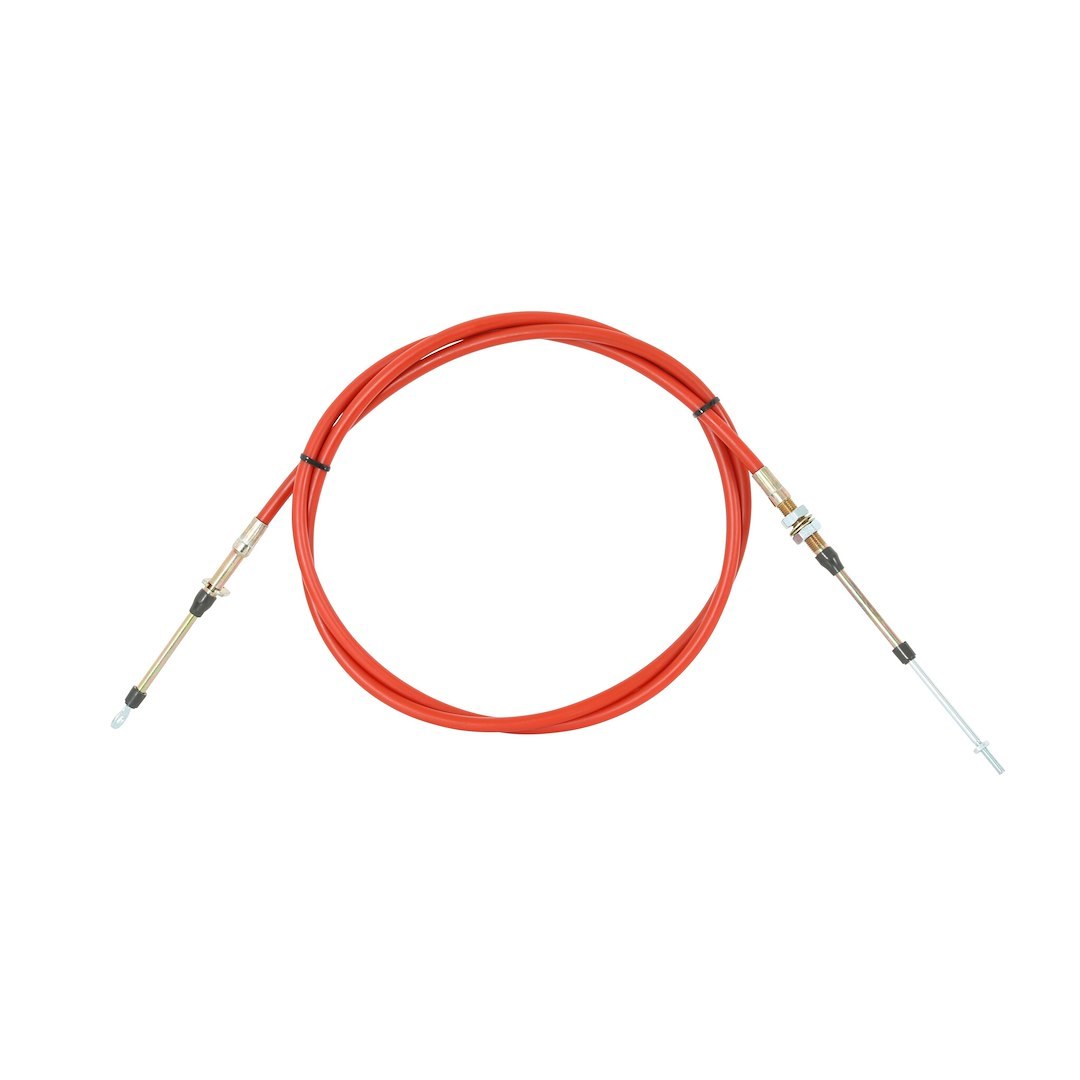 B&m Co Auto Trans Shifter Cable, Fits All B&m Shifters Except Unimatic, 8 Foot Length, 2-1/2 Inch Stroke, With 1 Eyelet/1 Threaded Cable End – 80834