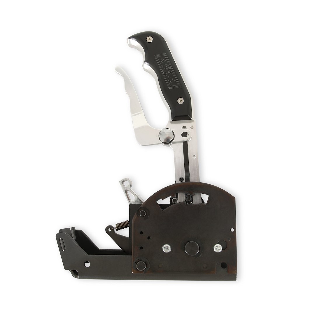 B&m Co Auto Trans Shifter, Magnum Grip, For Use with GM Powerglide Transmissions, Gated Shifter with Housing, Pistol Grip – 81041BM