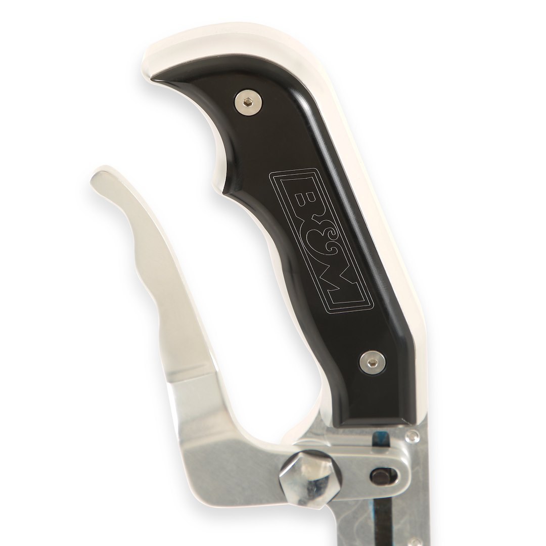 B&m Co Auto Trans Shifter, Magnum Grip, For Use with GM Powerglide Transmissions, Gated Shifter with Housing, Pistol Grip – 81041BM