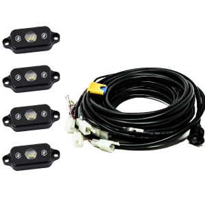 Baja Design Underbody Light Kit, Universal Mount, 0.54 Inch Length X 2.38 Inch Width X 0.95 Inch Height, LED, Clear Bulb – 447059