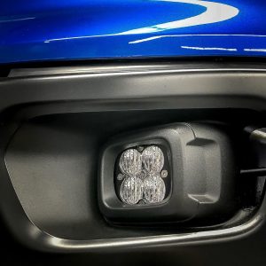 Baja Design Driving/ Fog Light, Squadron SAE, LED Bulb, 4 Cree LED, 3 Inch Square, 22 Watt Bulbs Amp Draw 1.6 Amp, Wide Cornering Beam – 447716
