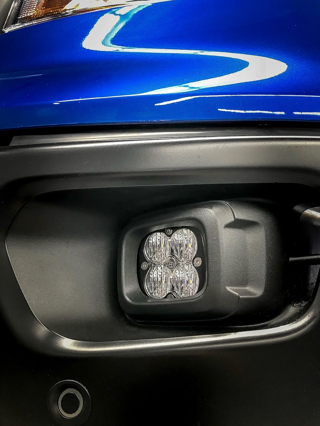 Baja Design Driving/ Fog Light, Squadron SAE, LED Bulb, 4 Cree LED, 3 Inch Square, 22 Watt Bulbs Amp Draw 1.6 Amp, Wide Cornering Beam – 447716