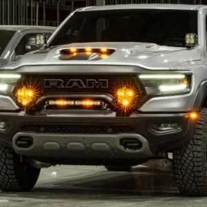 Baja Design Driving/ Fog Light, LED Bulb, 4 Cree LED, 4 Inch Square, 80 Watt Bulbs Amp Draw 5.5 Amp, Driving Combo/ Wide Cornering/ Spot Beam – 447772