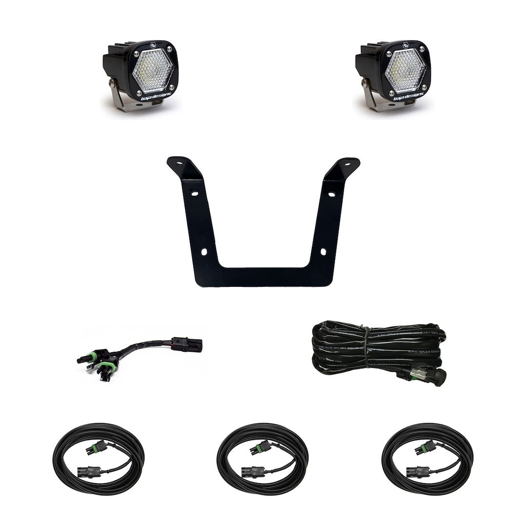 Baja Design Backup Light – LED, S1, Rear Mount, Set of 2, Black Housing, LED Bulb – 447861