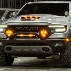 Baja Design Driving/ Fog Light, LP9 Pro, LED Bulb, 8 Inch Round, 105 Watt Bulbs/ Amp Draw 7.6 Amp, Driving/ Combo Beam, 22000 Lumens – 448044