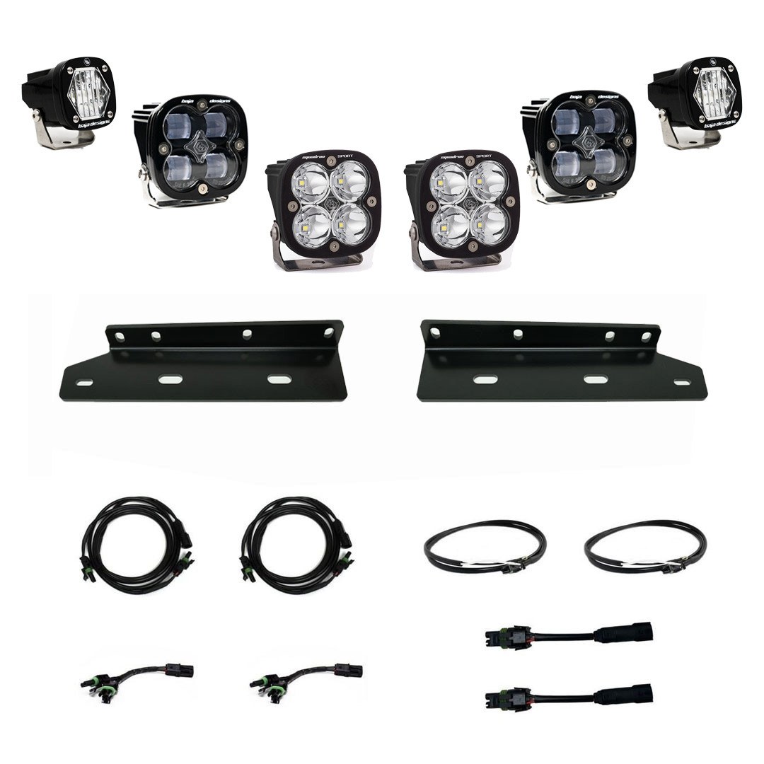 Baja Design Driving/ Fog Light, LED Bulb, Driving Combo/ Wide Cornering/ Spot Beam – 448055