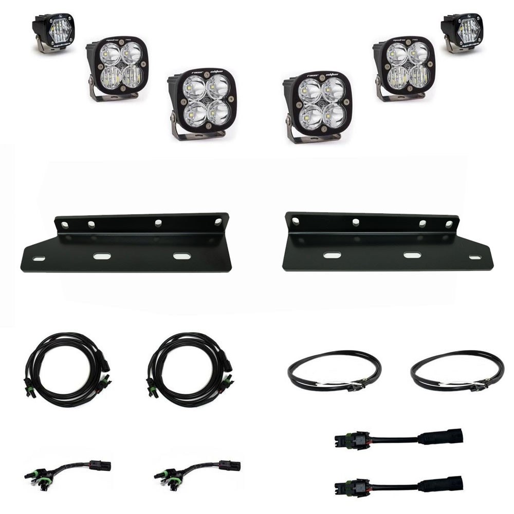 Baja Design Driving/ Fog Light, LED Bulb, Driving Combo/ Wide Cornering/ Spot Beam – 448057