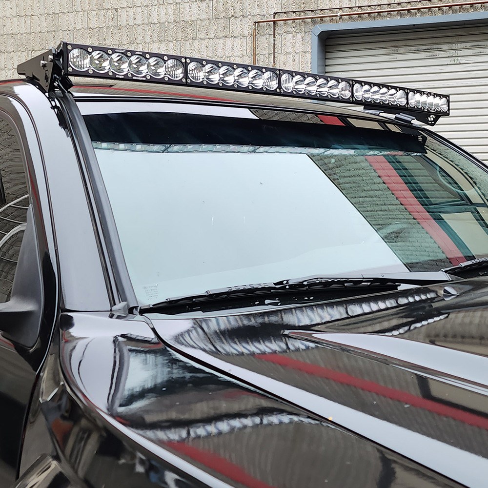 Baja Design Light Bar, ONX6+ Series, LED, 50 Inch Length, 278 Watt, 21.7 Amp, Driving/ Combo Beam, 32070 Lumens, Clear Lens, Black Housing – 448121