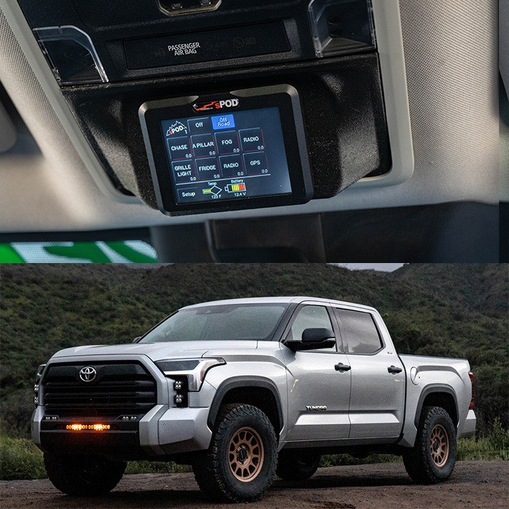 Baja Design Switch Panel, Bantamx, Touch Screen – 87-0089