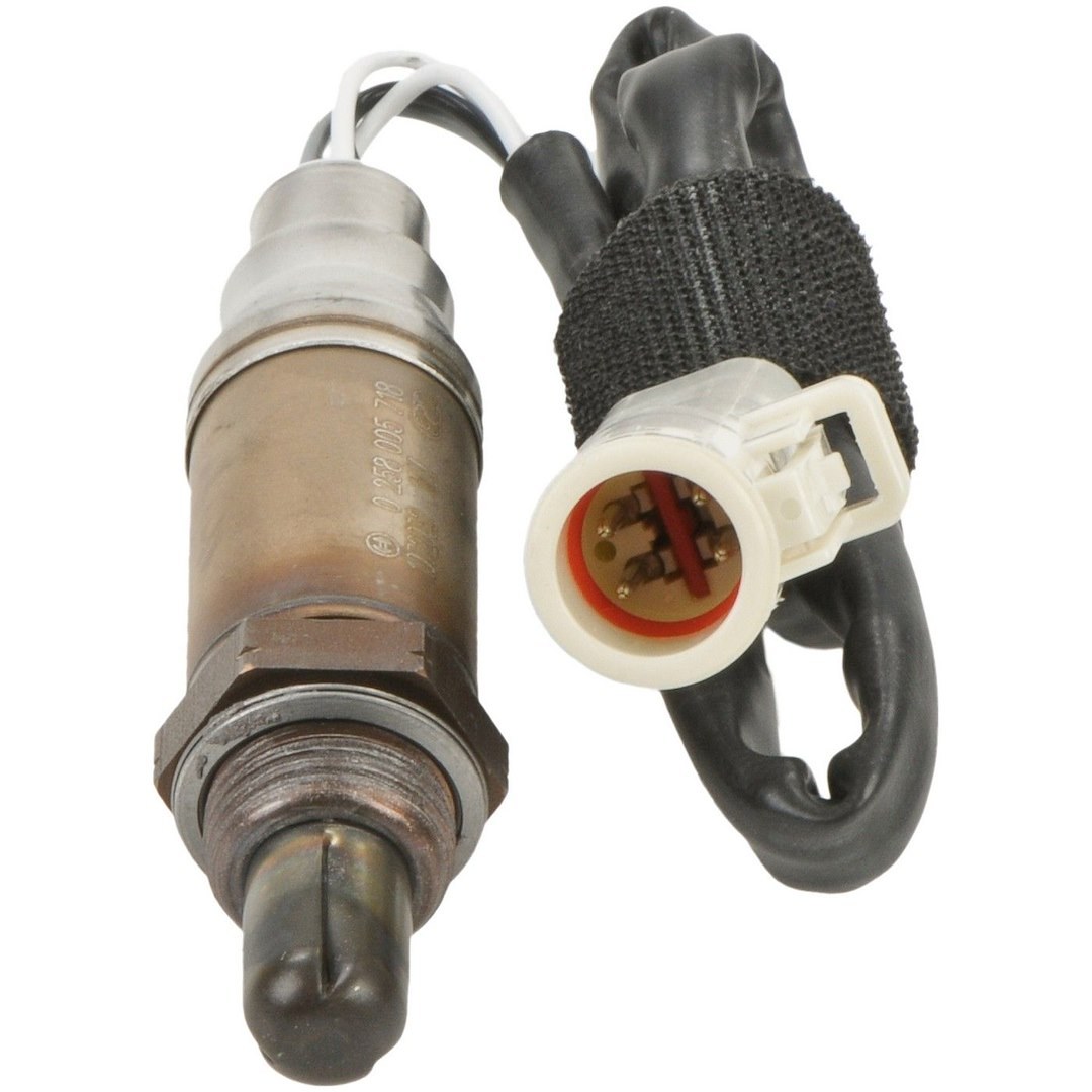 Bosch Oxygen Sensor, 20.1 Inch Length Wiring Harness, Male Pin Connector, Single Sensor – 15718