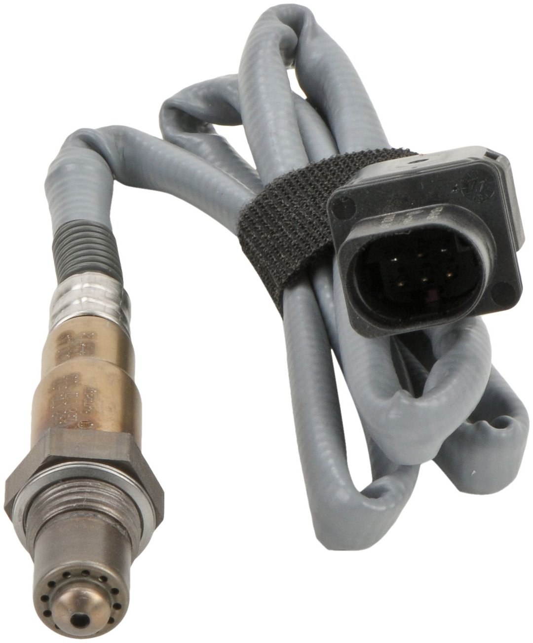 Bosch Oxygen Sensor, Bosch Wide-Band Oxygen Sensor, 8.4 Inch IN Overall Lenght, Male Spade 5 Wire Connector, Air to Fuel Ratio, Single Sensor – 17099