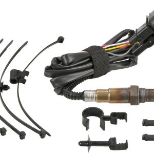 Bosch Oxygen Sensor, Bosch Wide-Band Oxygen Sensor, 13.66 Inch IN Overall Lenght, Male Spade 5 Wire Connector, Air to Fuel Ratio – 17351