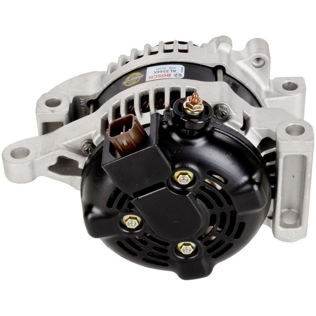Bosch Alternator/ Generator, 6-Groove Pulley, 12 Volt, 80 Ampere, Aluminum Housing, With Pulley – AL3344X