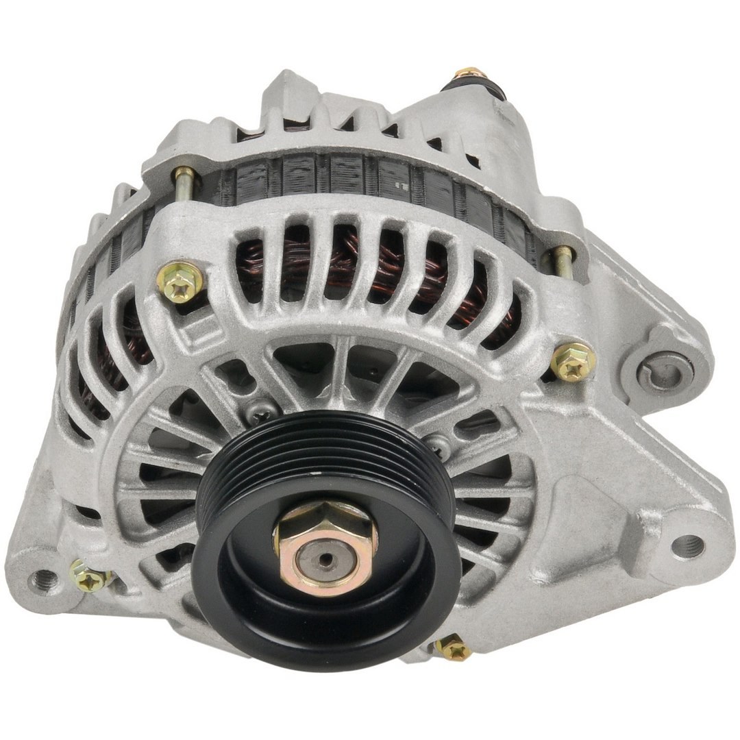 Bosch Alternator/ Generator, 6-Groove Pulley, 12 Volt, 110 Ampere, Aluminum Housing, With External Fan and Pulley – AL4009X